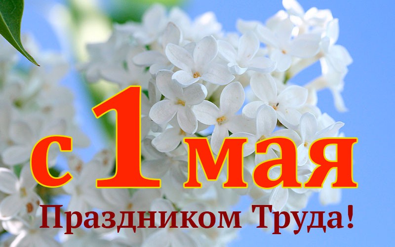 Поздравление с 1 мая!