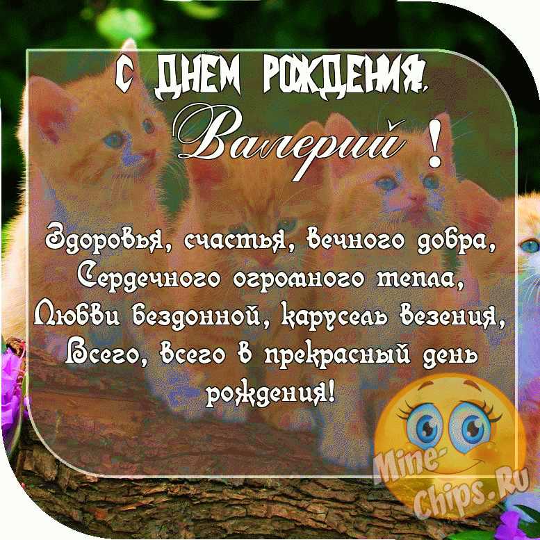 АХ! ВАЛЕРА!!! Поздравление для Горбунова Валеры с Днём