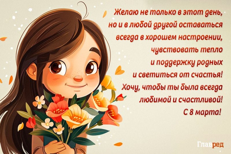 Красивые открытки на 8 Марта 🌷🌹