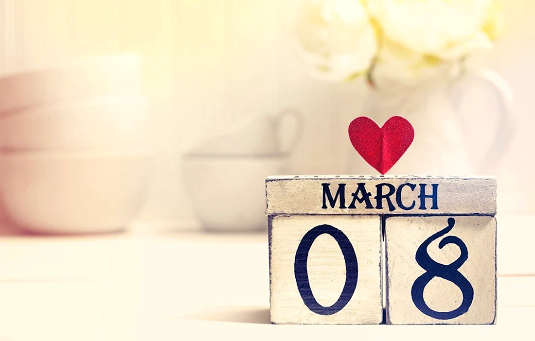 Greetings congratulations on the 8th of March in English