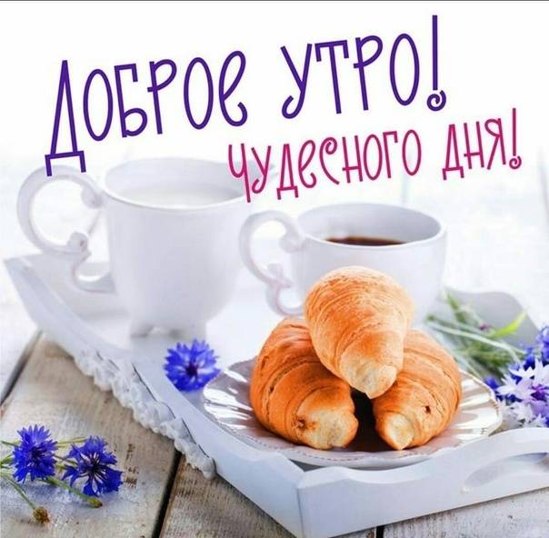 Необычные картинки С добрым утром 💌✨☕