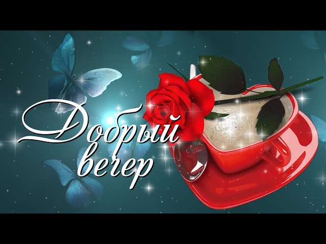 Добрый вечер #Уютного вечера #Пожелания