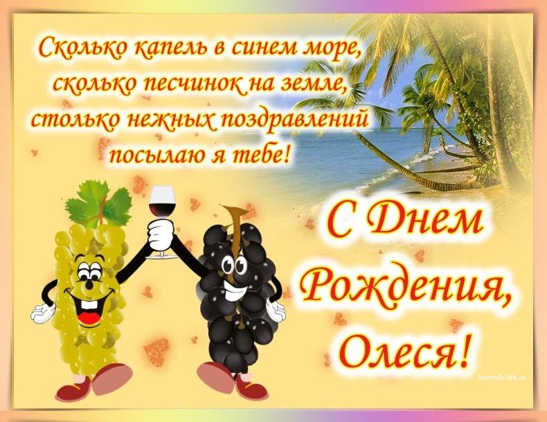 С Днём Рождения, Олеся! 🌹Песня! 🎶 Самое лучшее поздравление