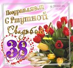 33 года совместной жизни поздравления