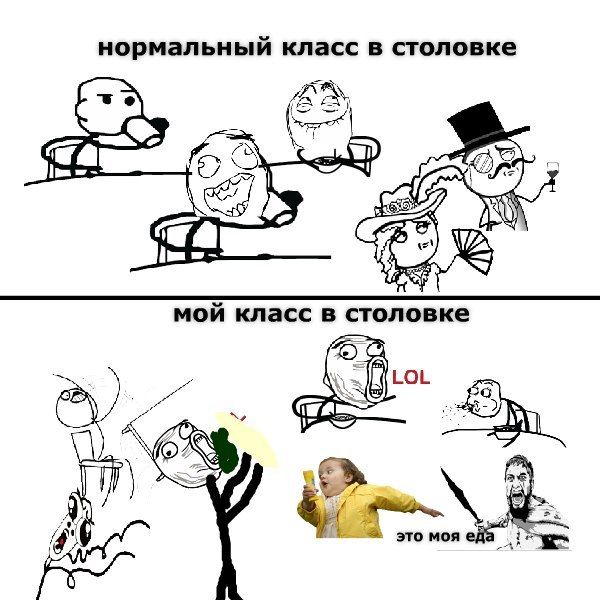 Смешные картинки про школу для