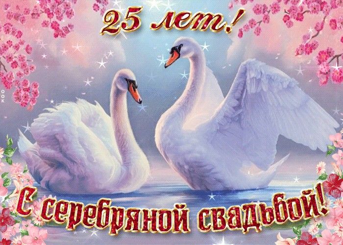 Плейкаст «***СЕРЕБРЯНАЯ СВАДЬБА**СЧАСТЬЯ ЖЕЛАЮ ВАМ