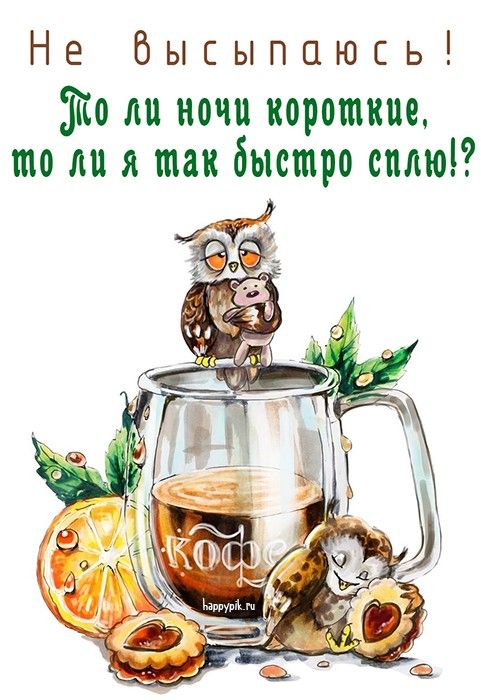 Прикольные картинки Доброе утро 👍 😄