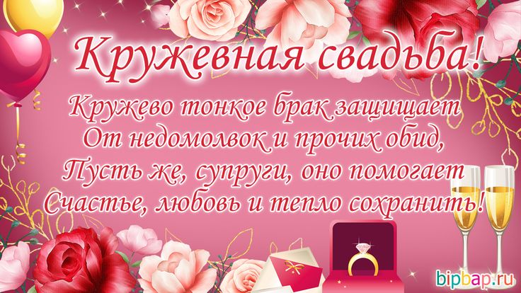 Годовщины свадьбы по годам: как называются, что подарить