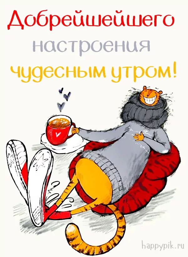 Позитивные картинки Доброе утро 😄 👇