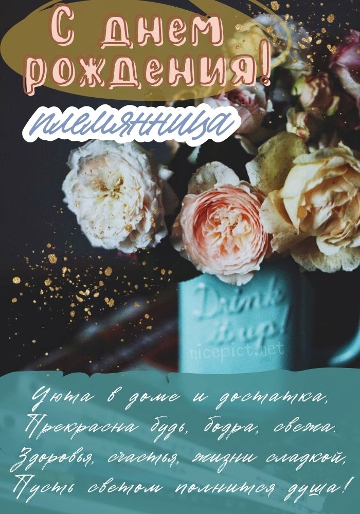 День рождения племянницы