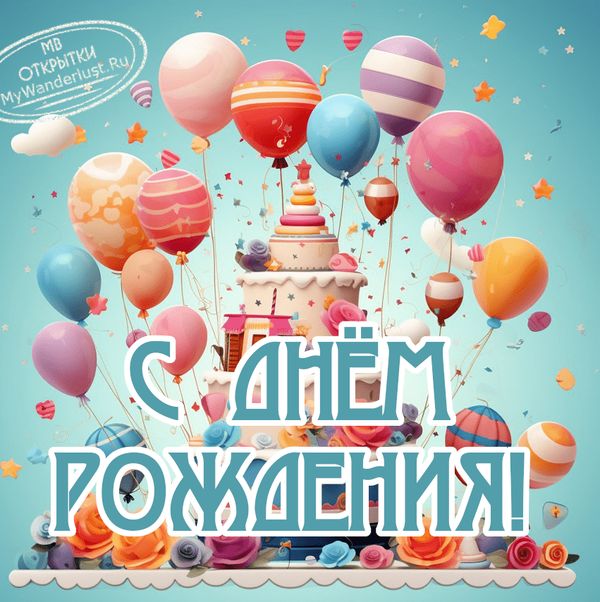 Поздравления и открытки с Днём Рождения по именам 💝 Мужчинам