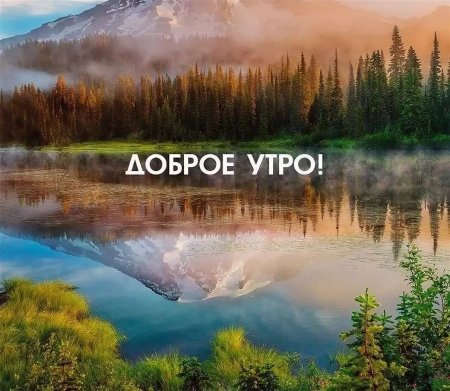 Открытки утро счастье лето природа