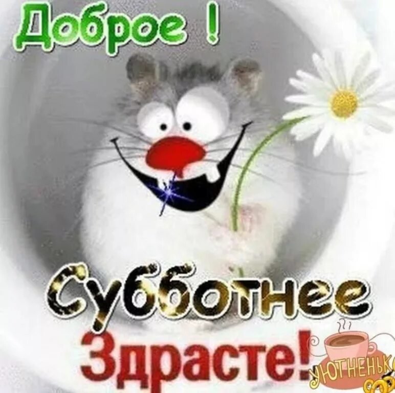 Открытки с субботним днем 