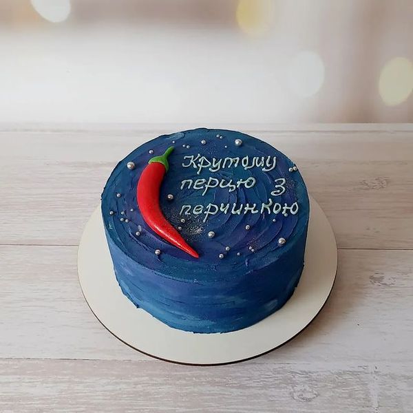 Бенто торт Happy Birthday!, в комплект входит 1 свеча, 1