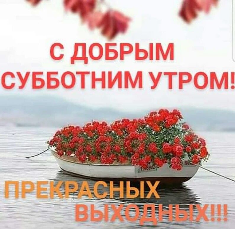 Открытки с субботним утром