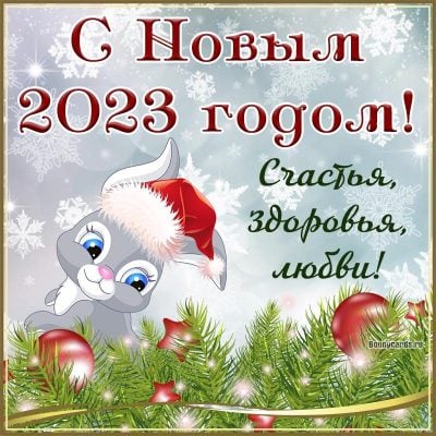 Поздравляем с наступающим Новым 2023 годом и Рождеством