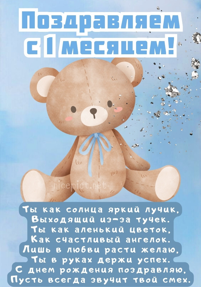 1 месяц