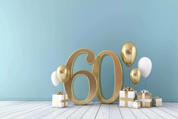 Видеооткрытка С Юбилеем 60 ЛЕТ! Мужчине очень красивое