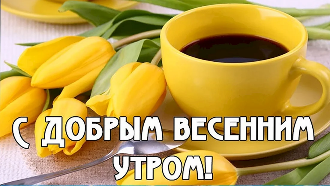 Доброе утро! 🌸 Счастливой вам Весны